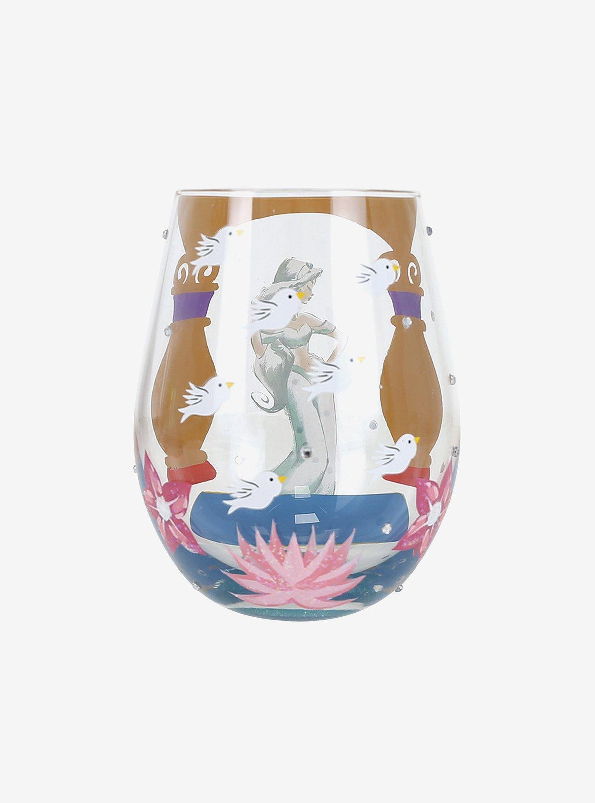 Vaso sin tallo Jasmine de Aladdin