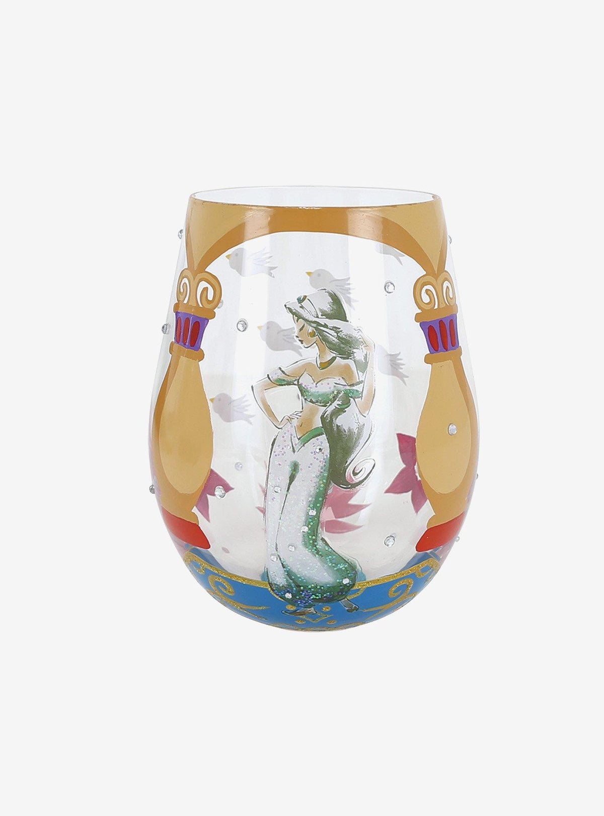 Vaso sin tallo Jasmine de Aladdin
