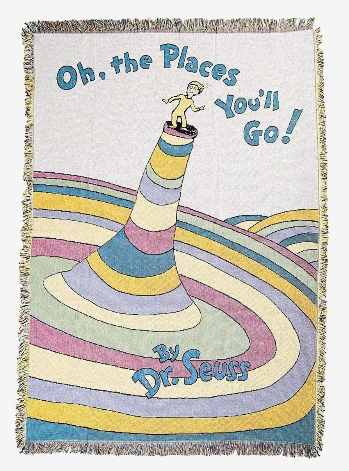 Manta Dr. Seuss: ¡Oh, los lugares a los que irás!