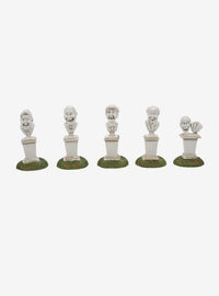 Figura de los bustos cantantes de Haunted Mansion