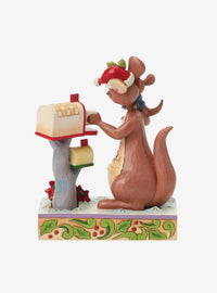 Figura navideña de Kanga y Roo de Winnie the Pooh