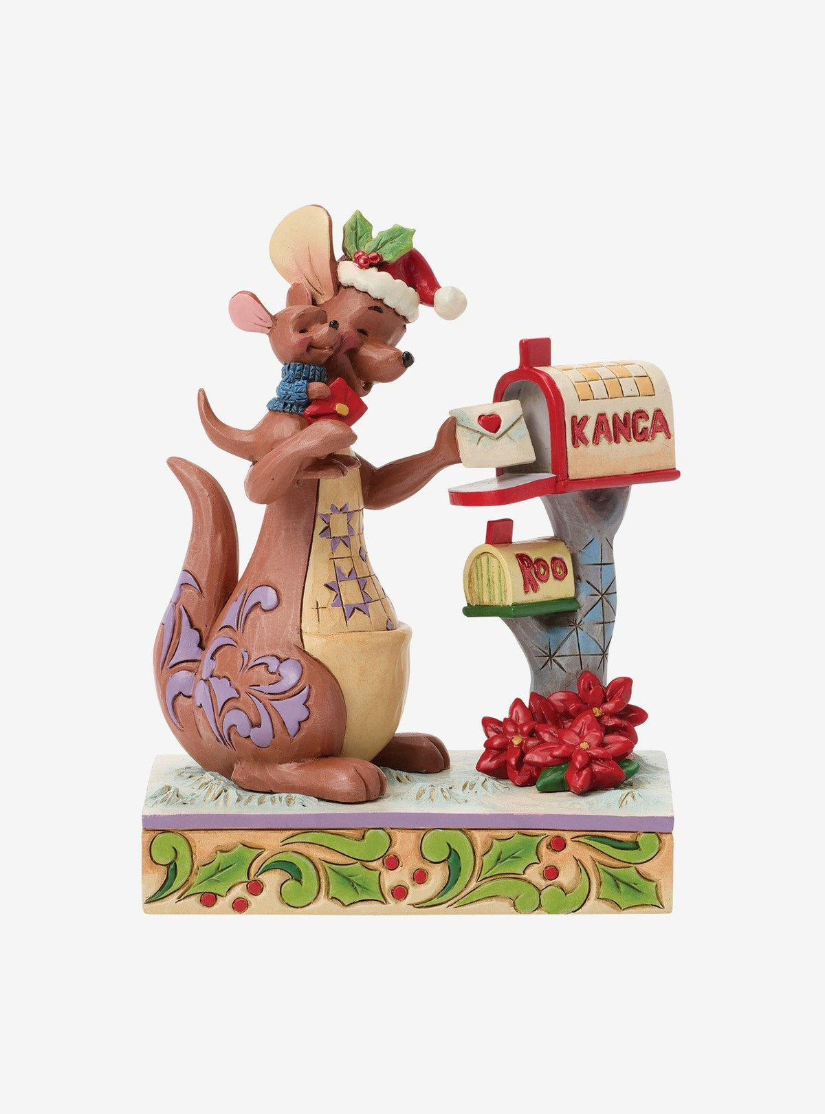 Figura navideña de Kanga y Roo de Winnie the Pooh