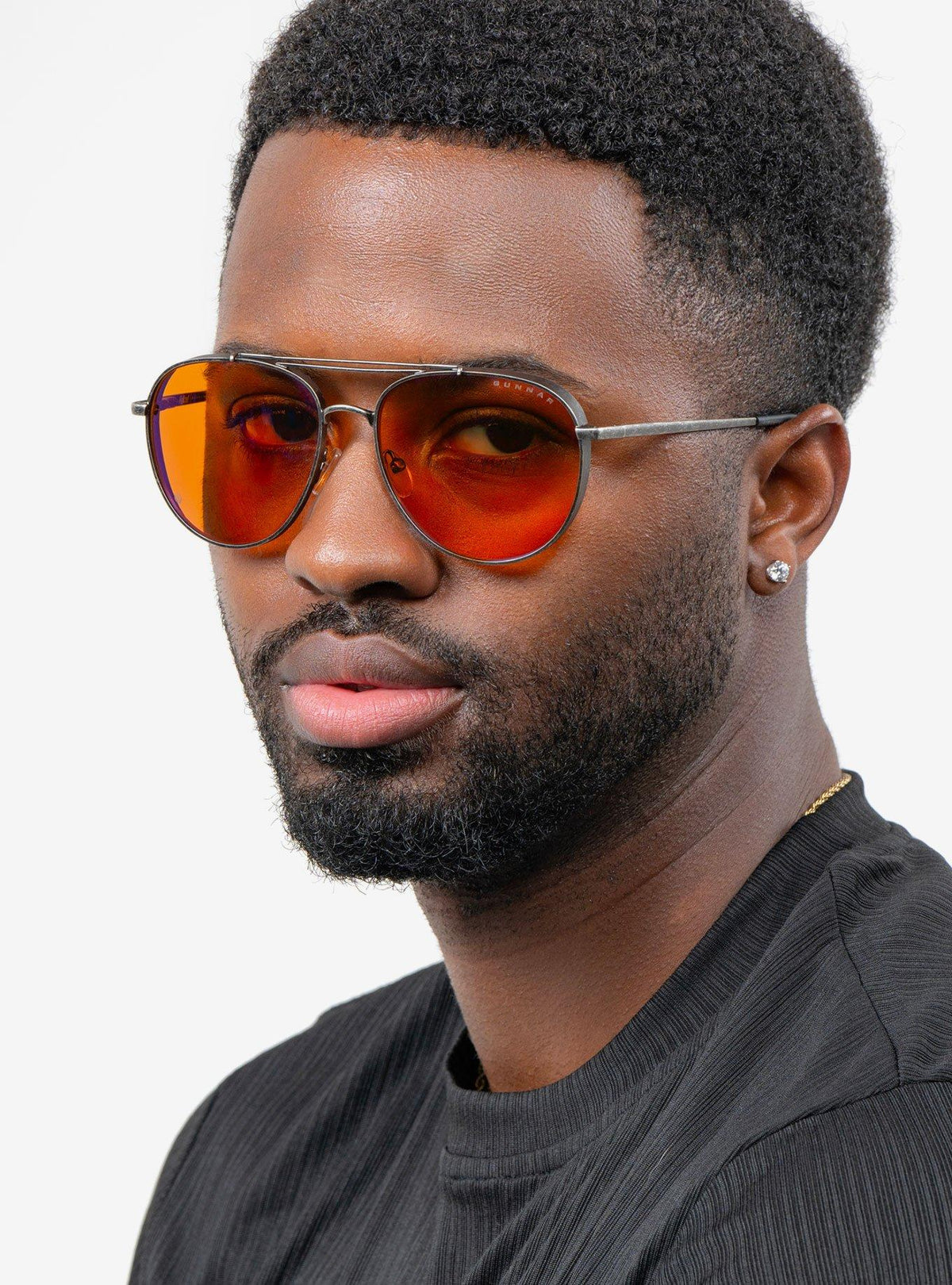 Lentes Fallout x GUNNAR Brotherhood of Steel Amber Max