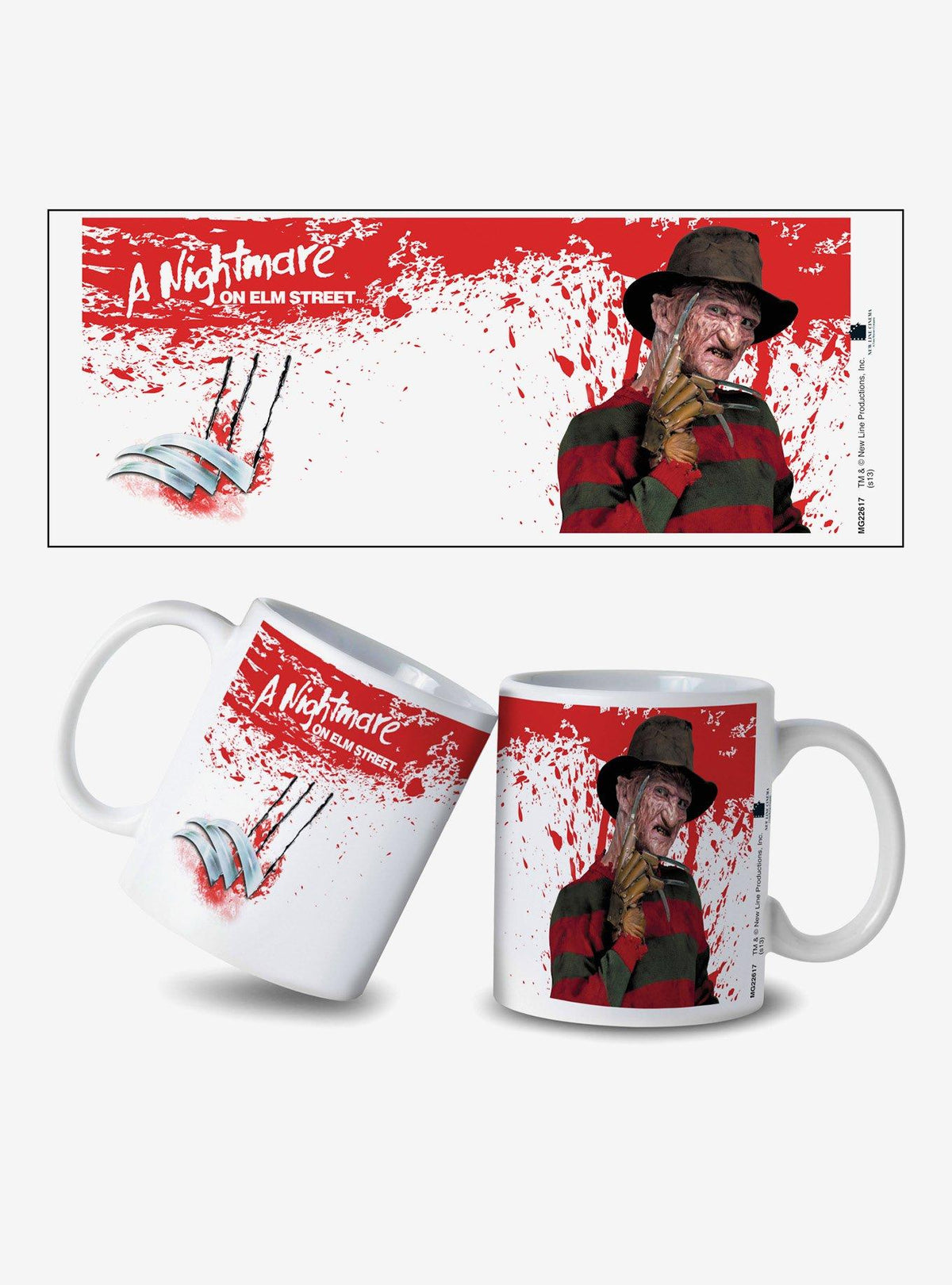 Taza Freddy Krueger de A Nightmare on Elm Street