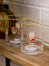 Set de vasos Disney Winnie the Pooh con íconos de miel
