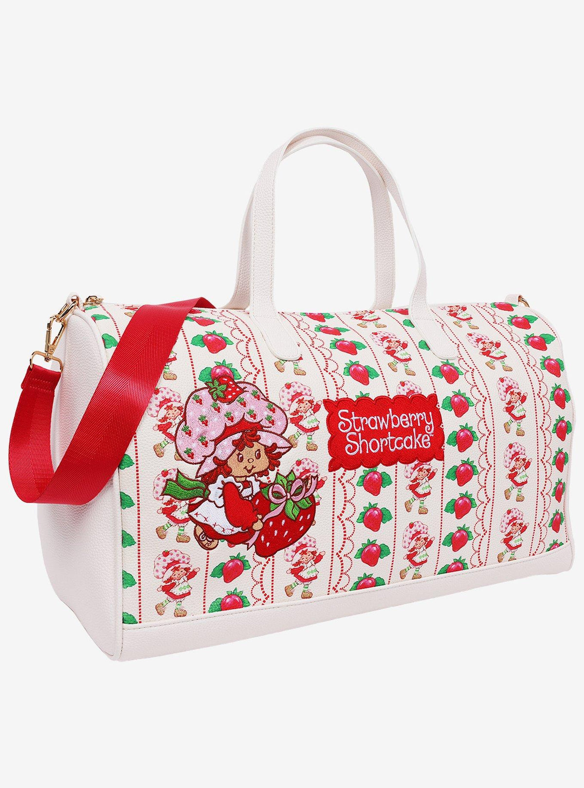Bolso de viaje Strawberry Shortcake con estampado de encaje · Space Store