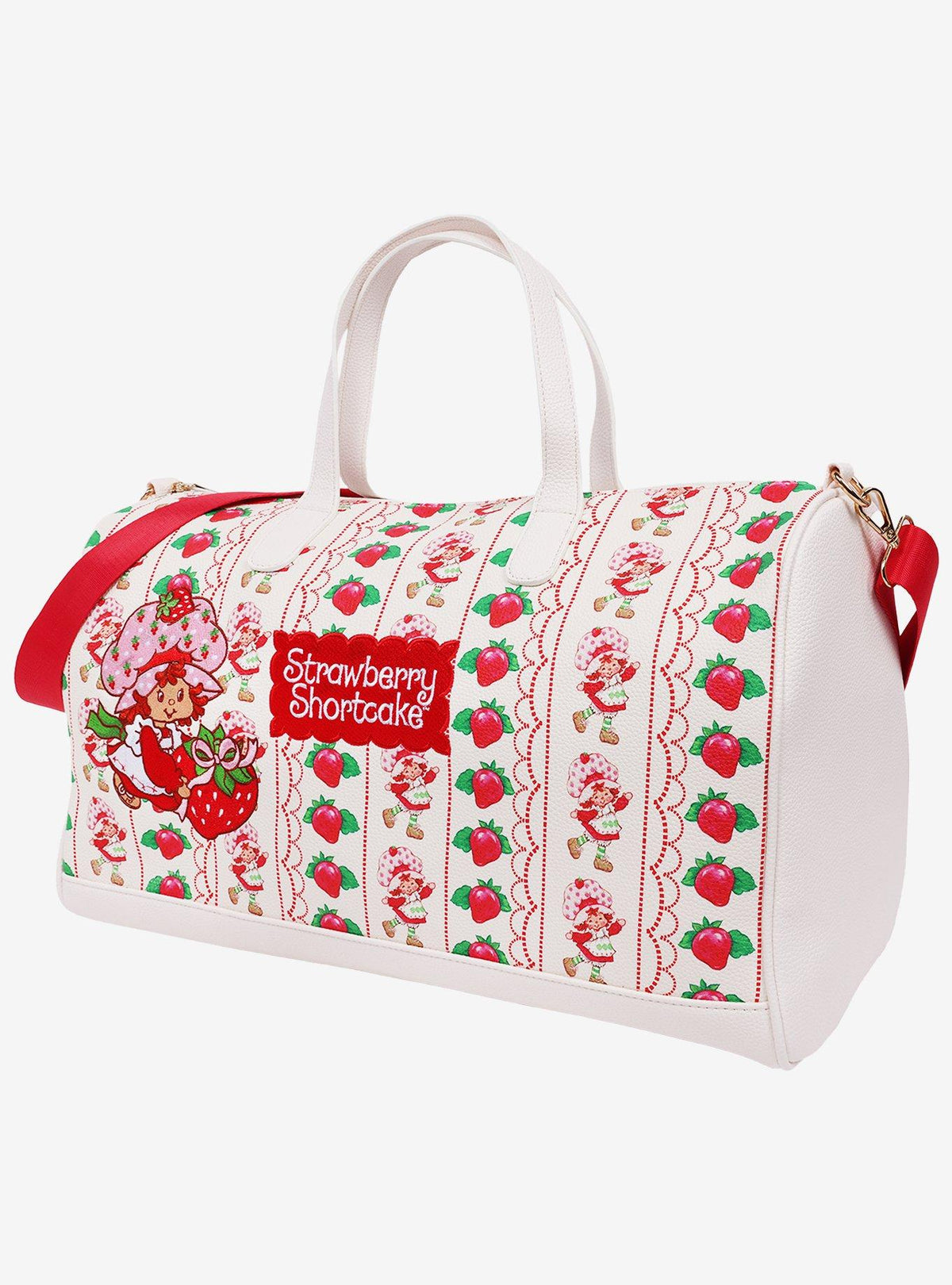 Bolso de viaje Strawberry Shortcake con estampado de encaje · Space Store