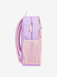 Mochila media luna My Melody con moño y frutillas