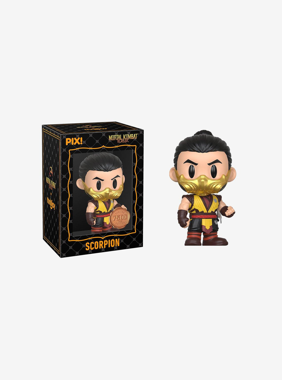 Mortal Kombat PIX! Figura coleccionable de Scorpion