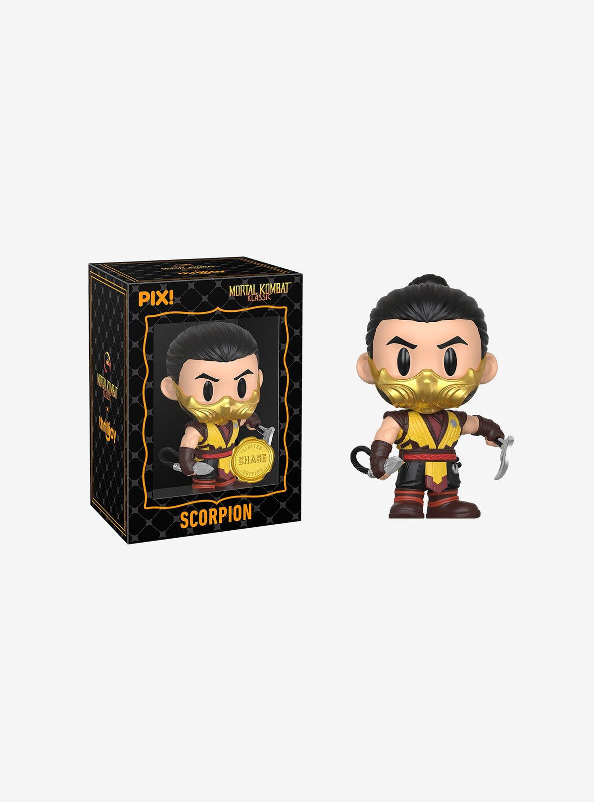 Mortal Kombat PIX! Figura coleccionable de Scorpion