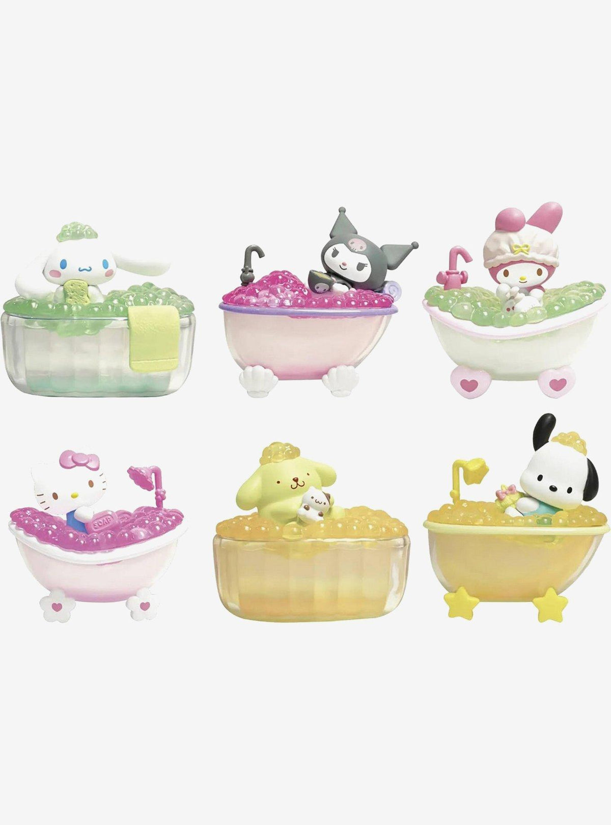 Tokimelz Sanrio: figuras sorpresa Hora del baño