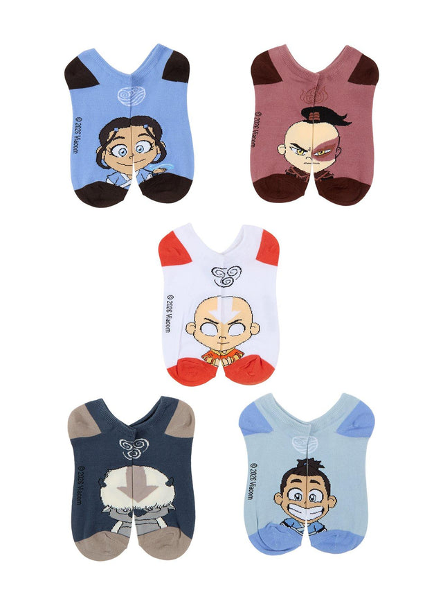 Calcetines invisibles chibi de Avatar: The Last Airbender