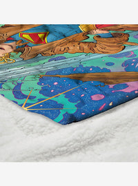 Manta sherpa Supergirl en pose - DC Comics