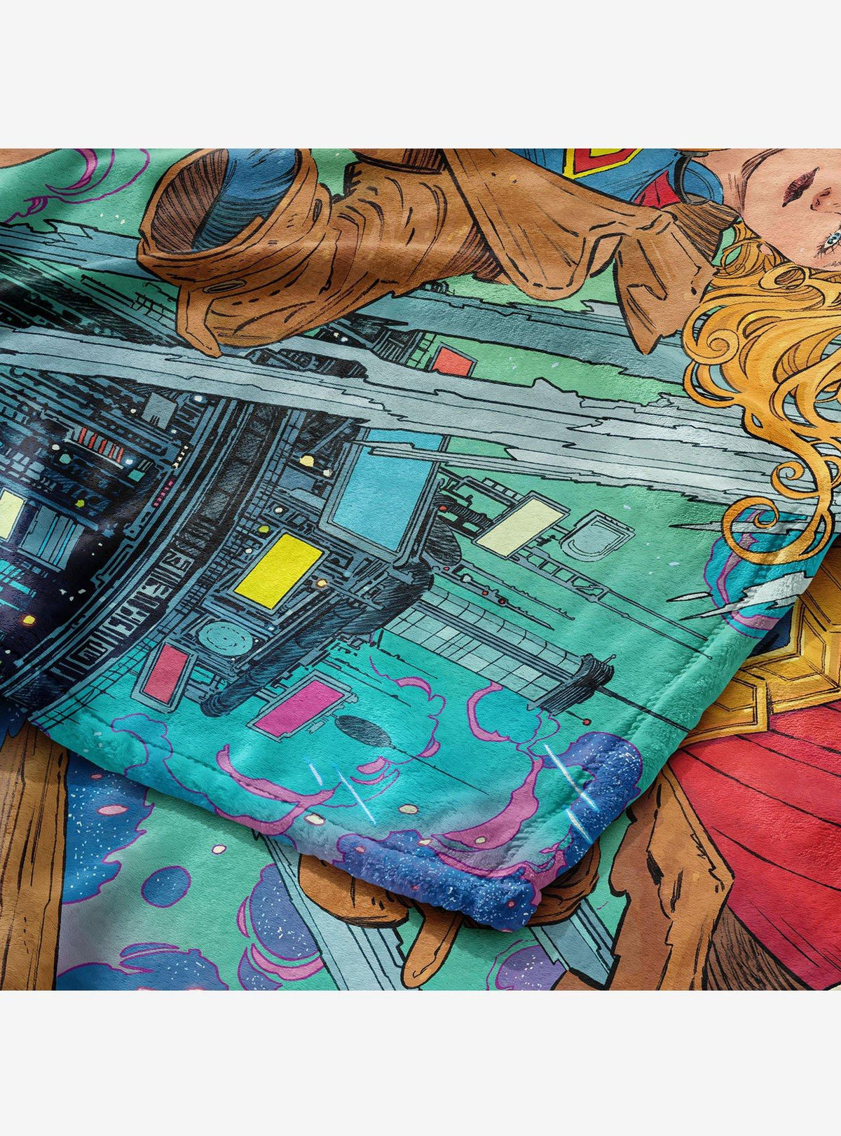 Manta DC Comics Supergirl Pose 127 x 152 cm