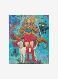 Manta DC Comics Supergirl Pose 127 x 152 cm