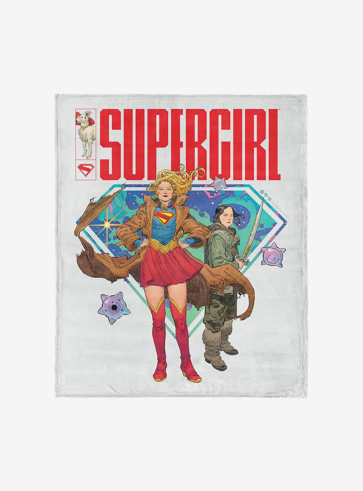 Manta Supergirl Save the Day 127 x 152 cm