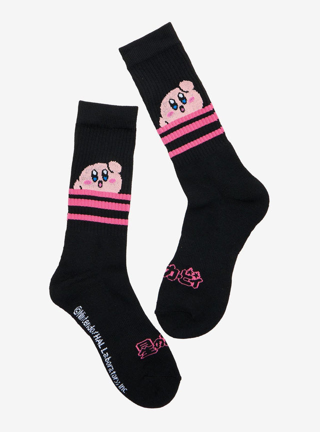 Calcetines Kirby con franjas estilo universitario