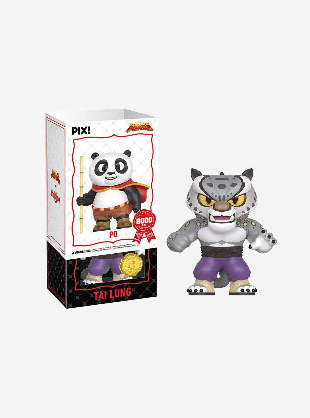 Figura de vinilo Po - Kung Fu Panda