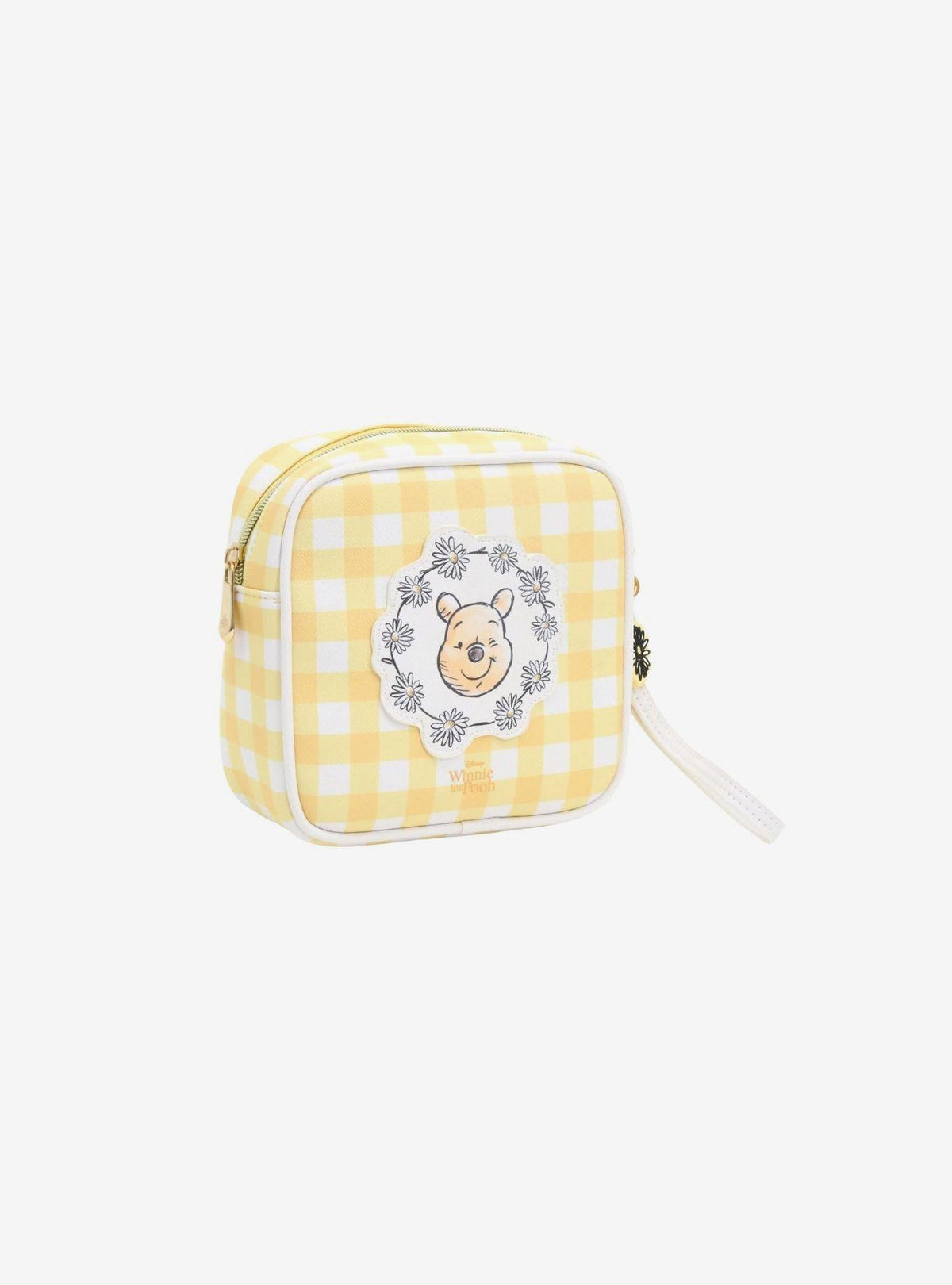 Cosmetiquero Cuadrado Winnie the Pooh con Margaritas
