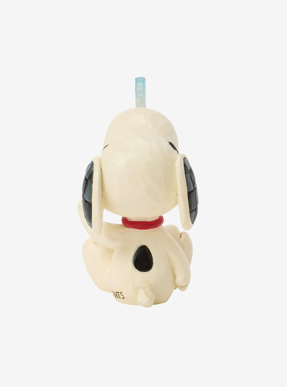 Figura mini Jim Shore Peanuts: Snoopy y copo de nieve