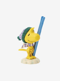 Figura mini de Woodstock con esquís - Peanuts