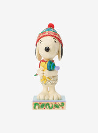 Figura Peanuts: Snoopy abraza a Woodstock