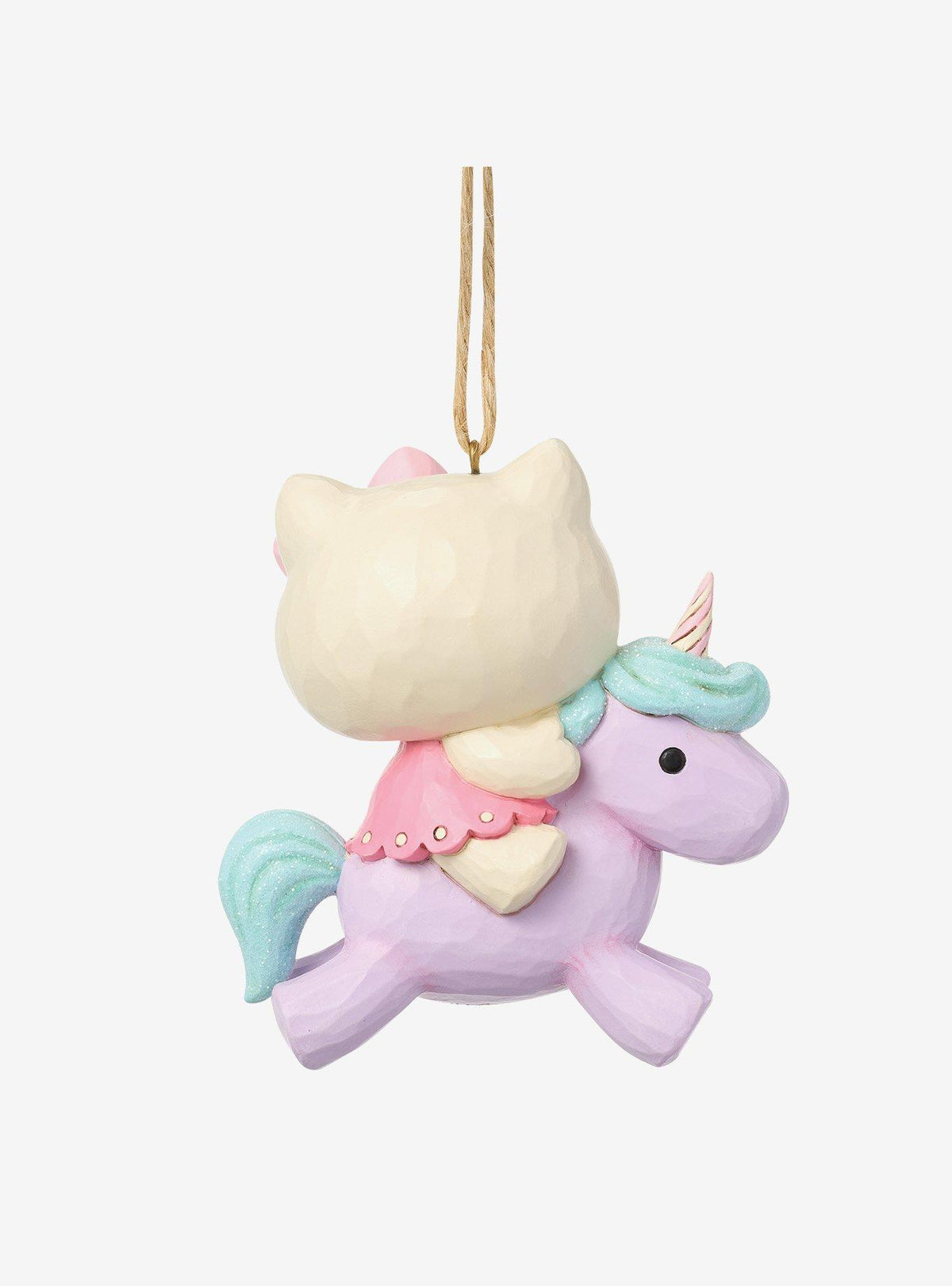 Adorno colgante de Hello Kitty y unicornio Jim Shore