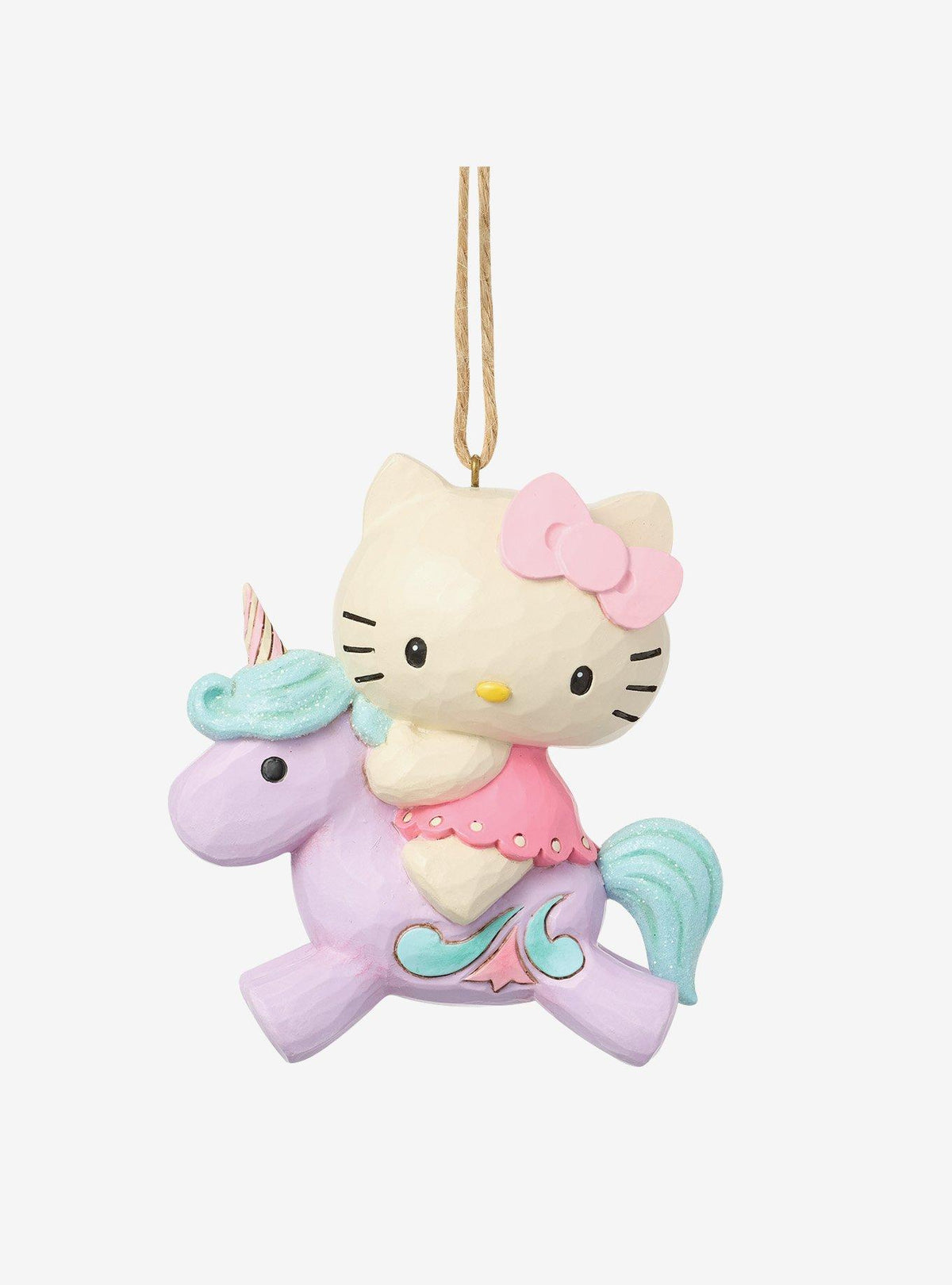 Adorno colgante de Hello Kitty y unicornio Jim Shore