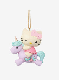 Adorno colgante de Hello Kitty y unicornio Jim Shore