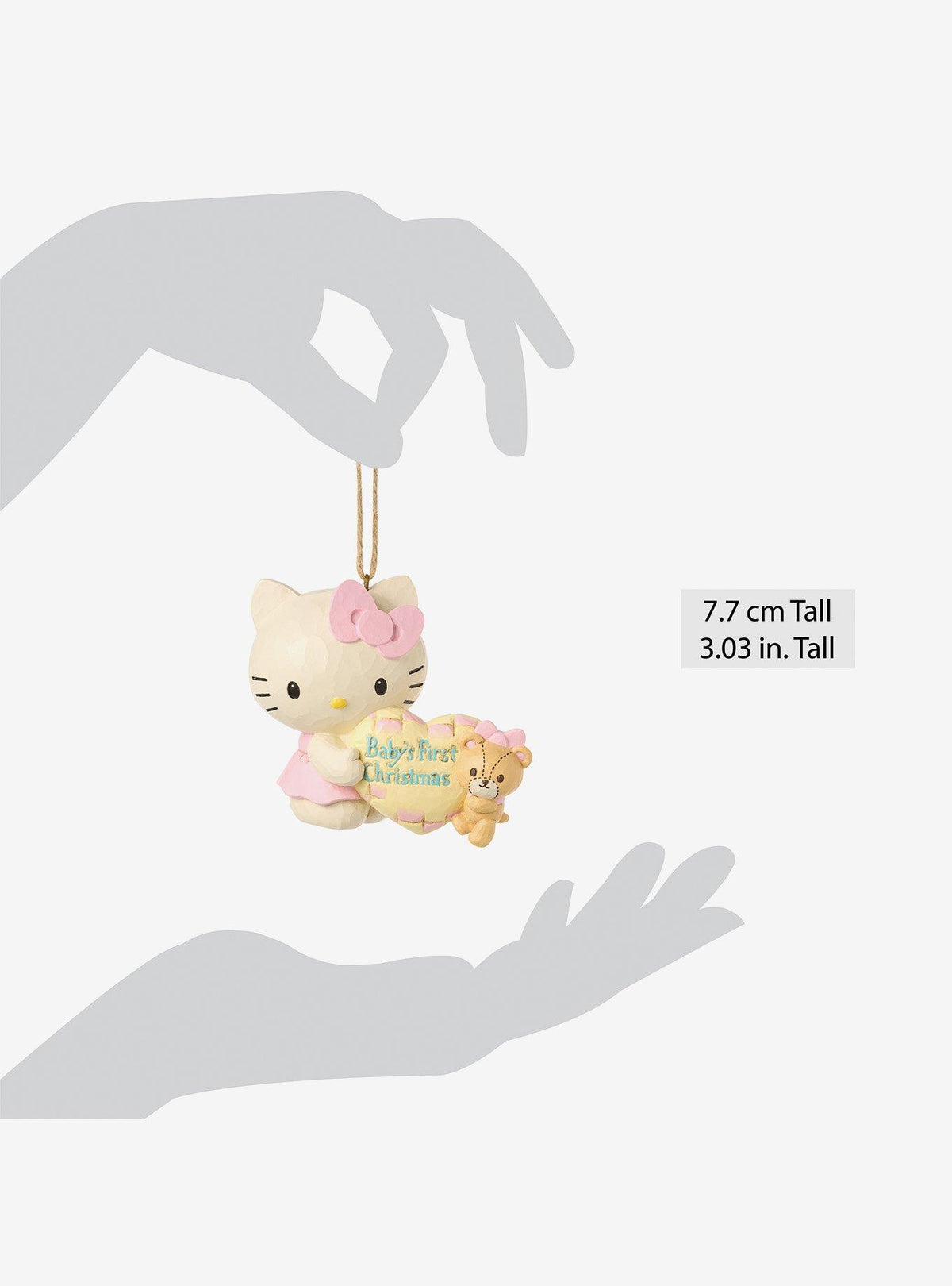 Adorno colgante Hello Kitty: su primera Navidad
