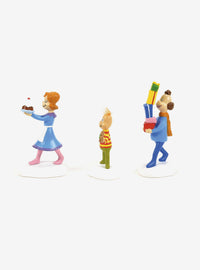 Set de 3 figuras Grinch: amigos y vecinos de Villa Quién