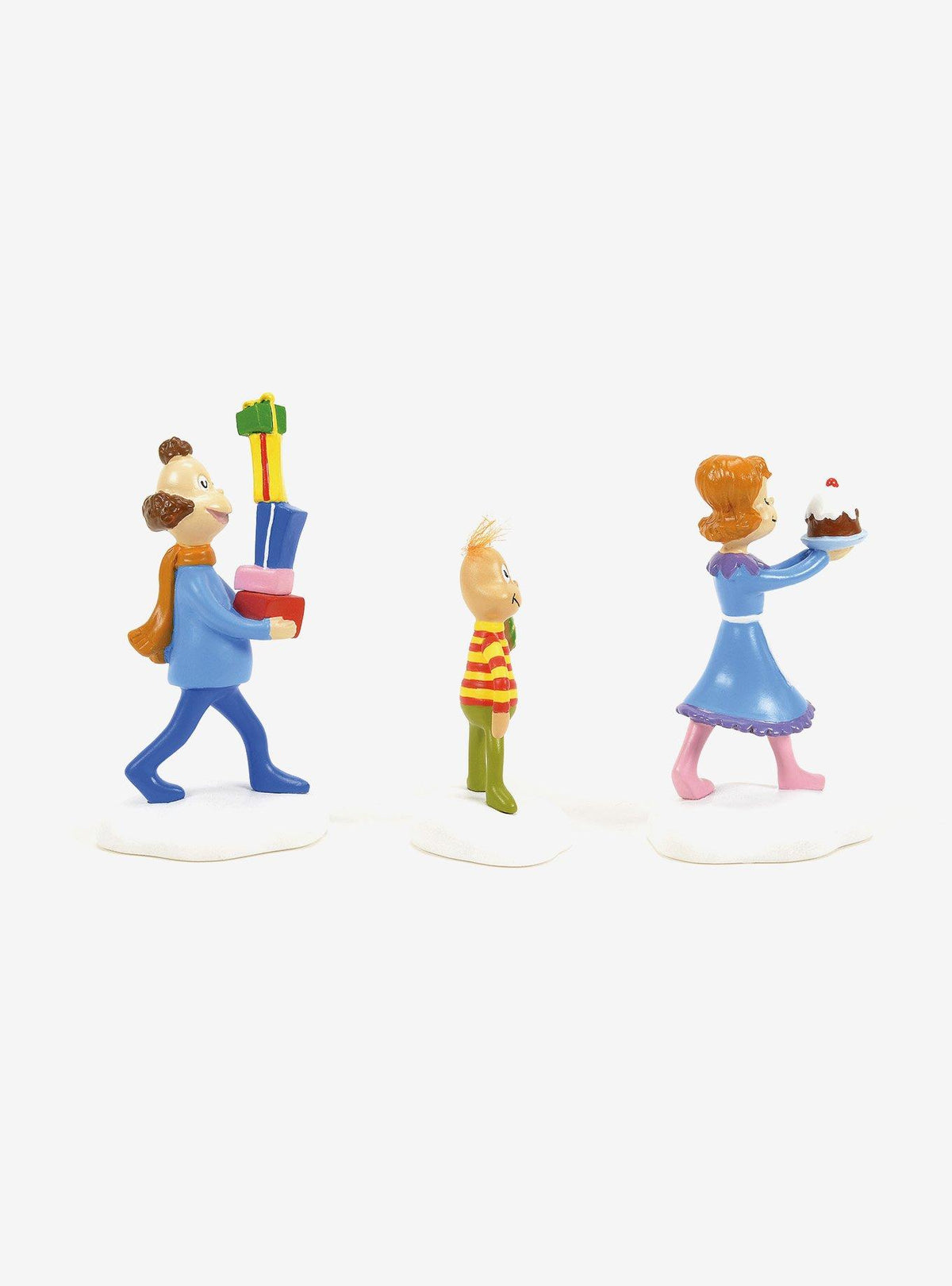 Set de 3 figuras Grinch: amigos y vecinos de Villa Quién