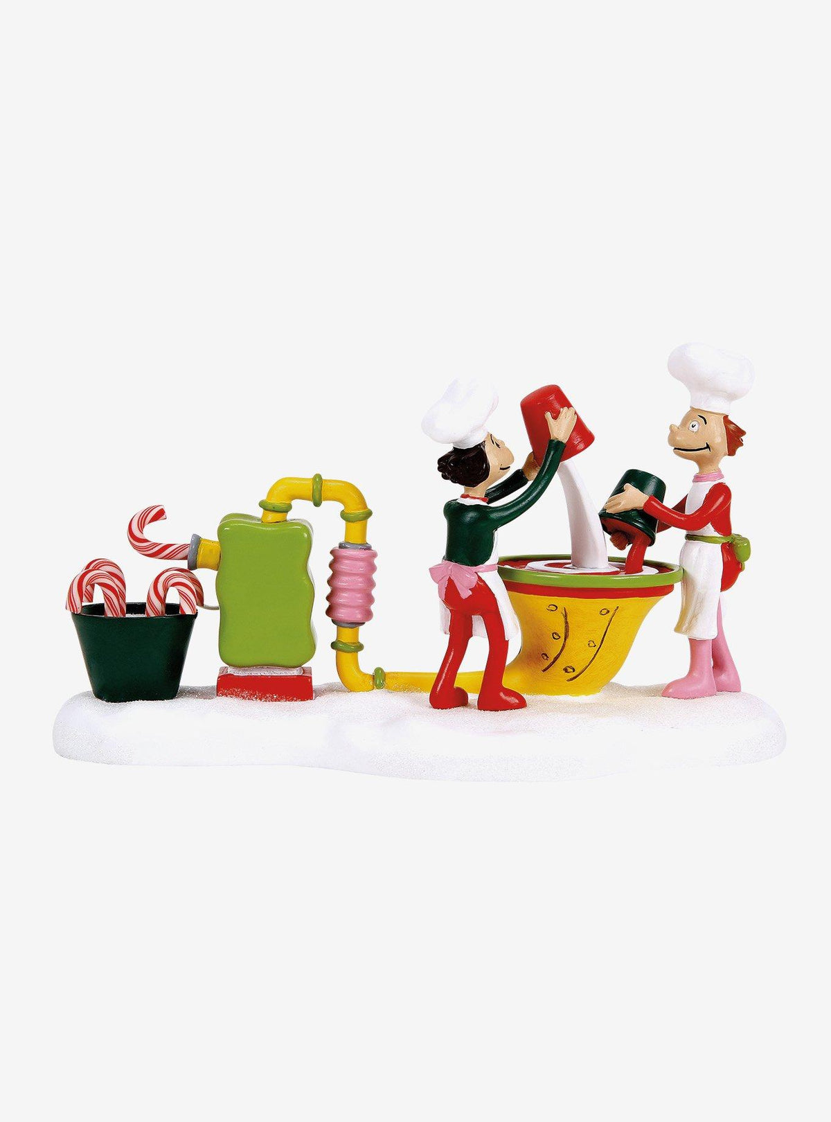 Figura Grinch: equipo de dulces de Who-ville