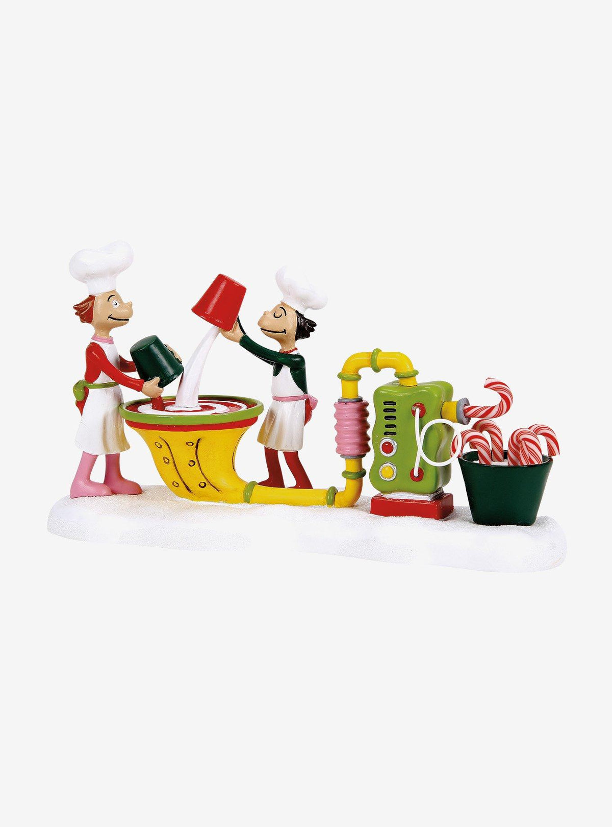 Figura Grinch: equipo de dulces de Who-ville