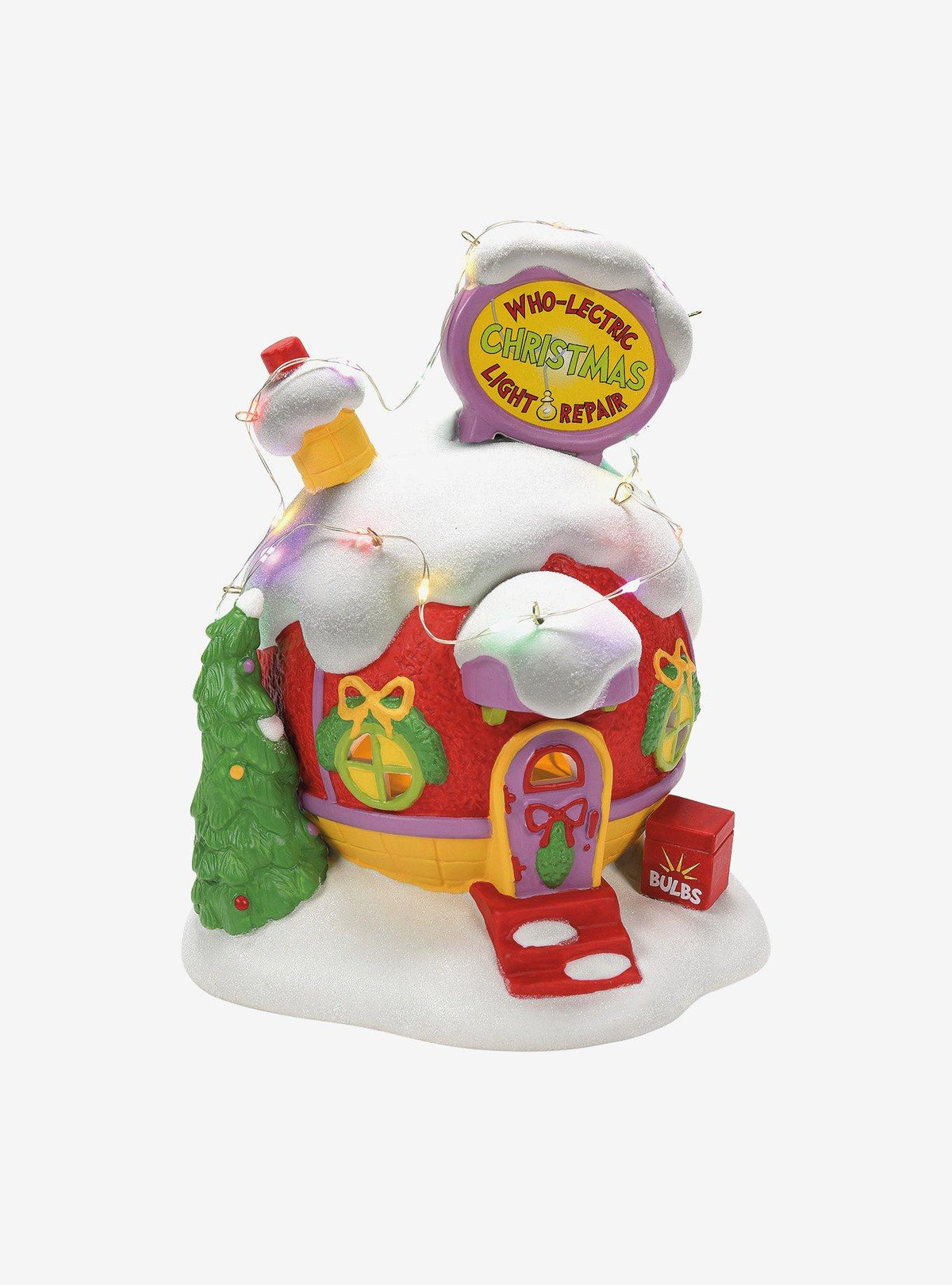 Figura El Grinch: reparación de luces navideñas