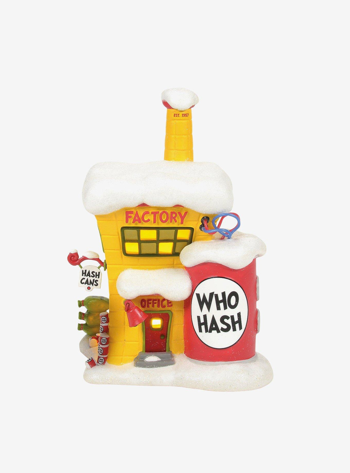 Figura La fábrica de Who-Hash de El Grinch