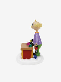 Figura del Grinch: probador de ampolletas de Villa Quién