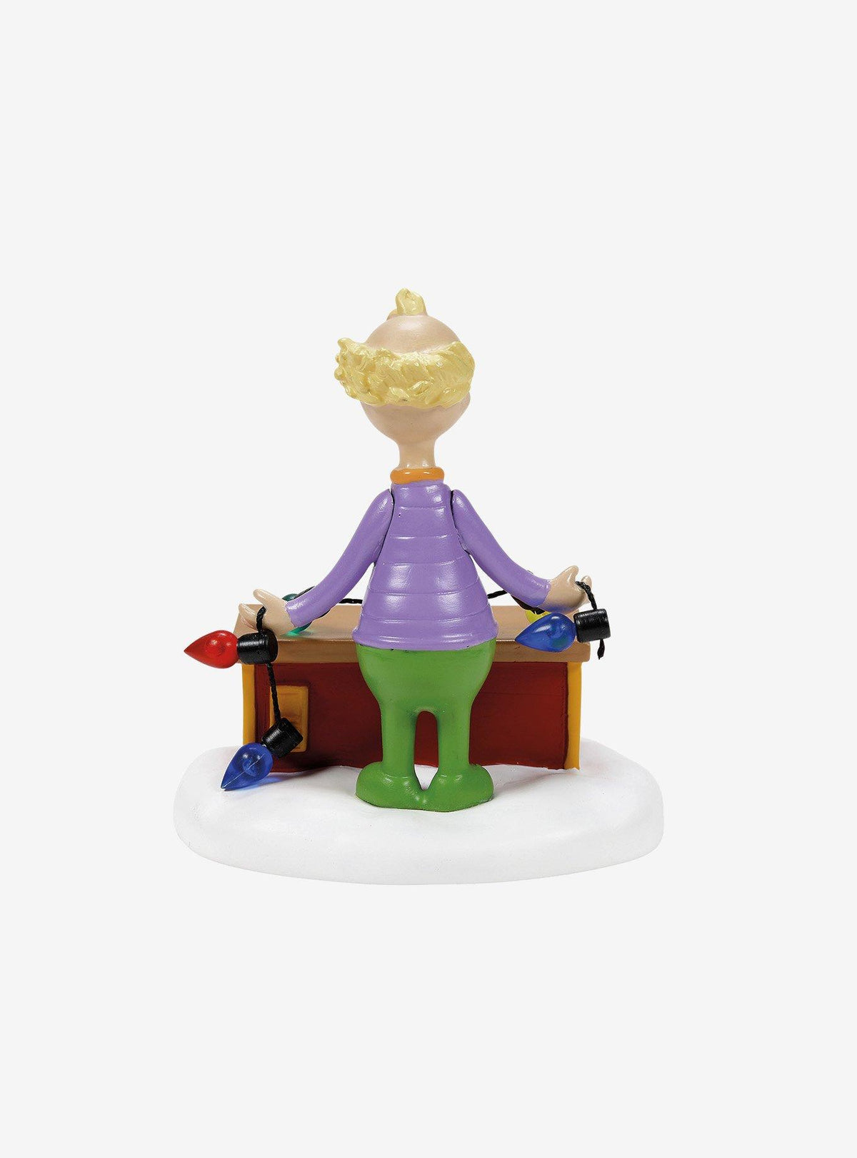 Figura del Grinch: probador de ampolletas de Villa Quién