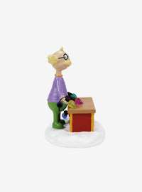 Figura del Grinch: probador de ampolletas de Villa Quién