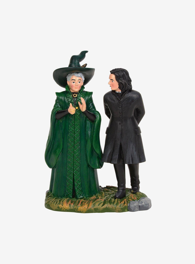 Figura de Severus Snape y Minerva McGonagall