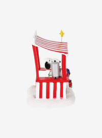 Figura Peanuts Village: puesto de chocolate de Snoopy