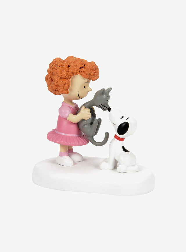 Figura de Peanuts: Frieda y Faron conocen a Snoopy