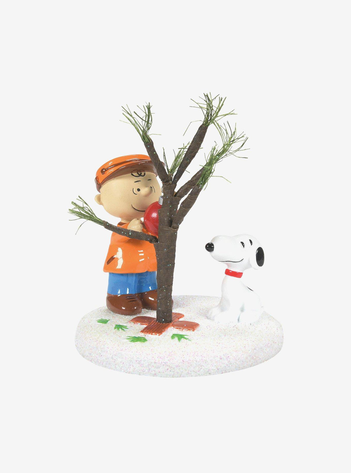 Figura Peanuts Village: El árbol perfecto