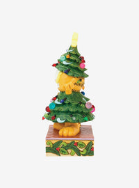Figura navideña LED de Garfield por Jim Shore