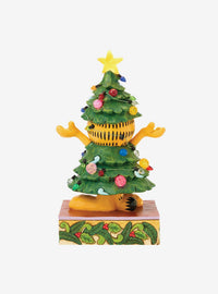 Figura navideña LED de Garfield por Jim Shore