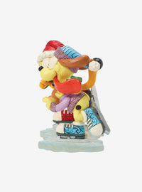 Figura Jim Shore: Garfield, Odie y Pooky patinando