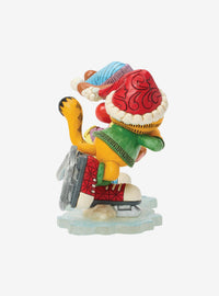 Figura Jim Shore: Garfield, Odie y Pooky patinando