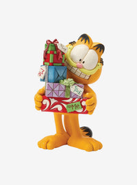 Figura de Garfield con regalos
