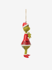 Adorno colgante del Grinch con manos en forma de corazón