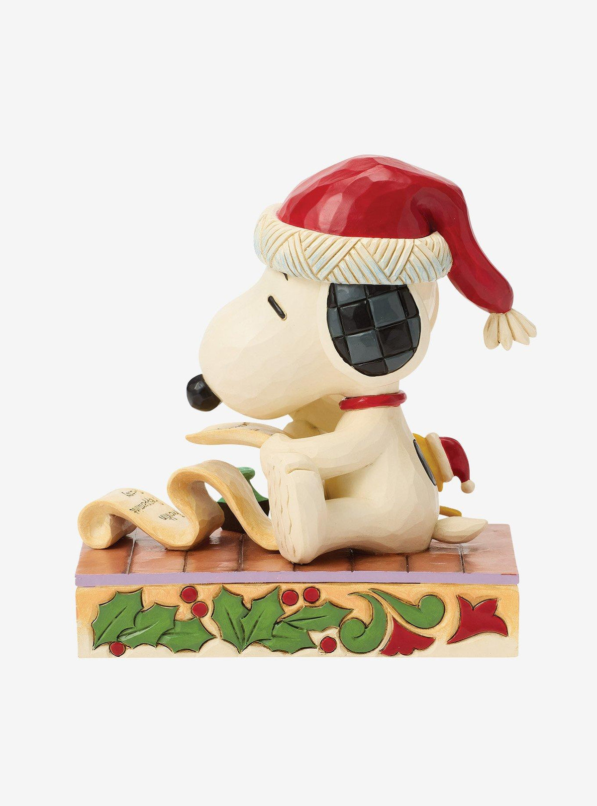 Figura navideña de Snoopy y Woodstock Jim Shore